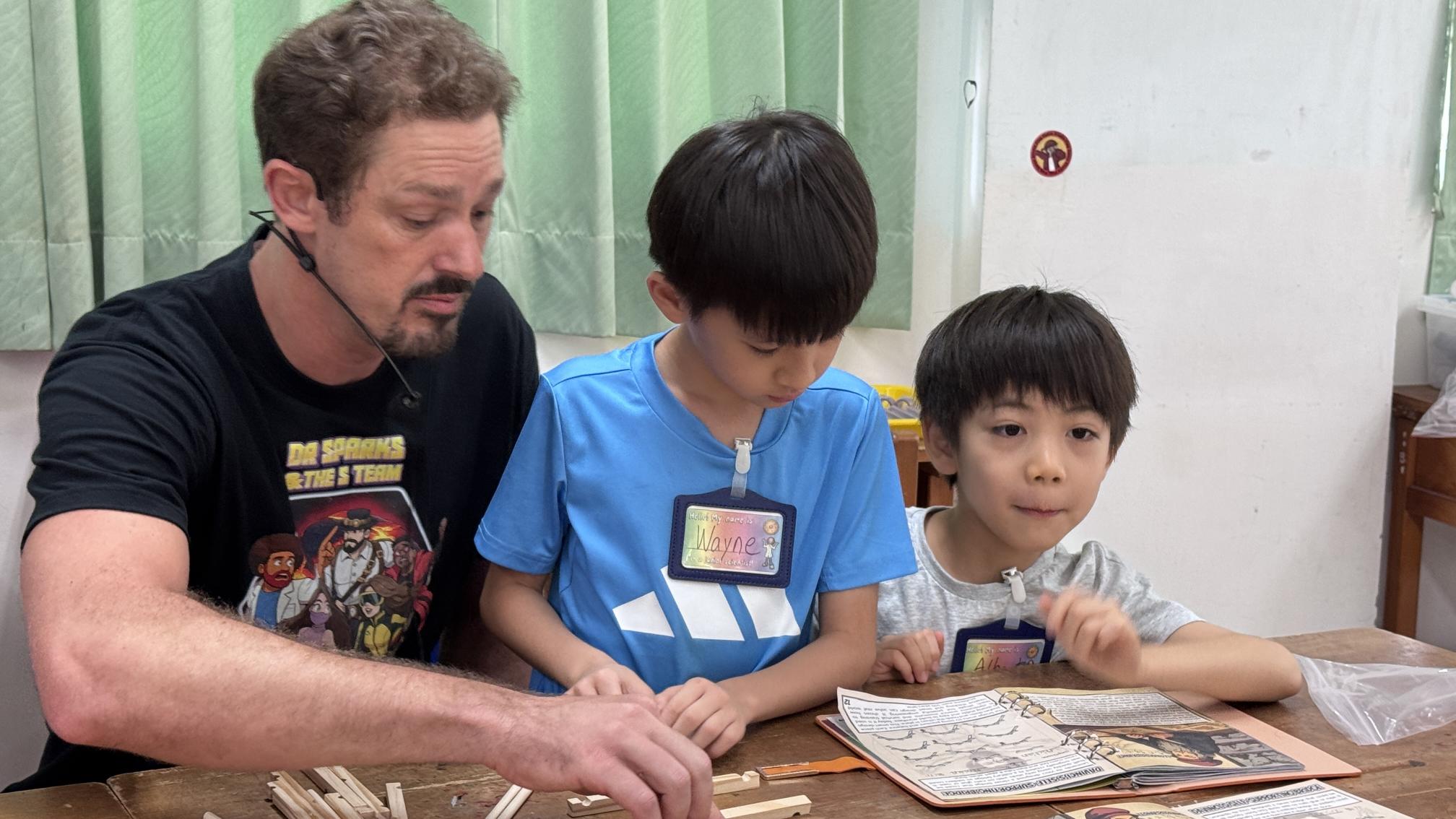 2026/8/3 道明中學科學營隊助教